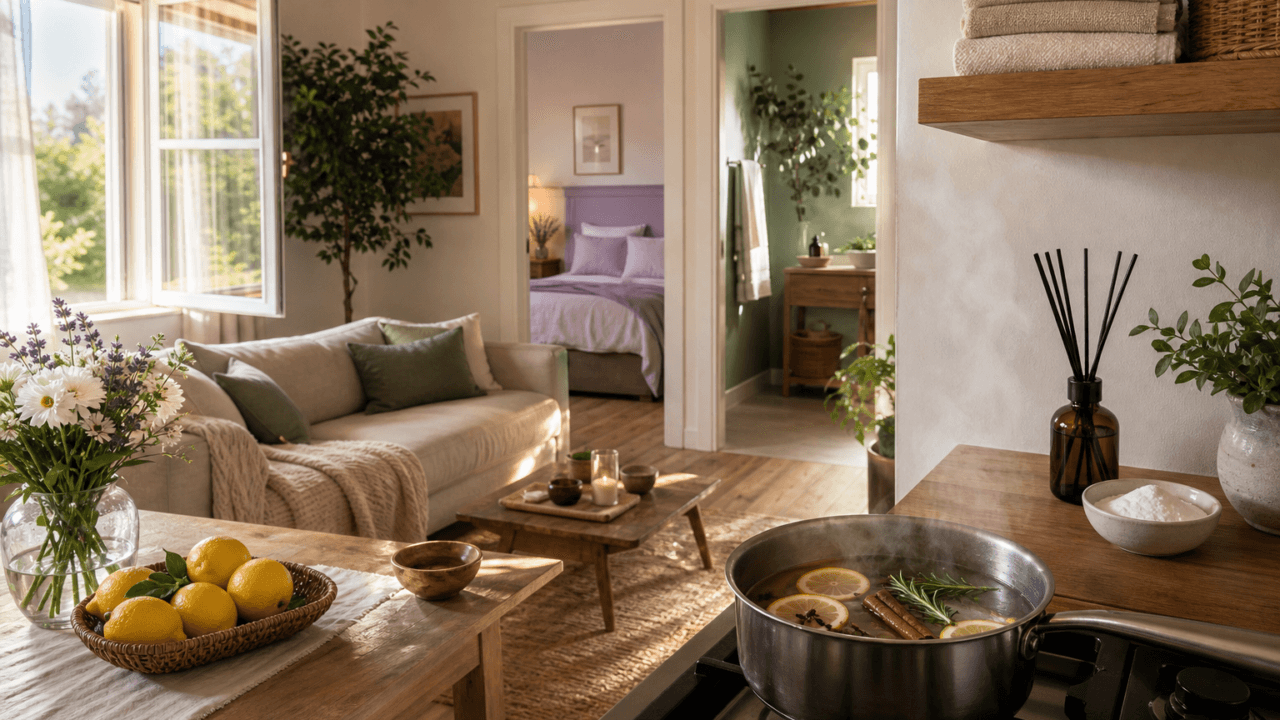 Je huis natuurlijk lekker laten ruiken: zo doe je dat