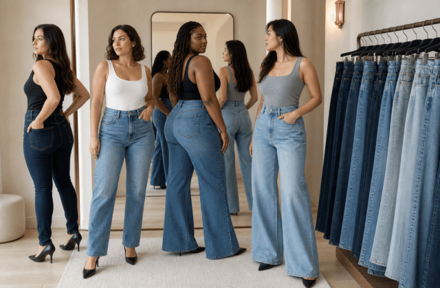 Welke jeans past bij jouw figuur? De complete gids