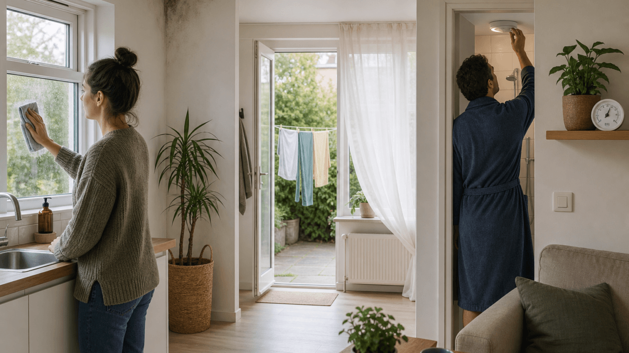 Vocht en schimmel in huis voorkomen: zo pak je het aan